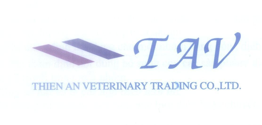Mẫu nhãn hiệu TAV THIEN AN VETERINARY TRADING CO.,LTD.