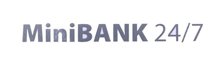 Mẫu nhãn hiệu MiniBANK 24/7