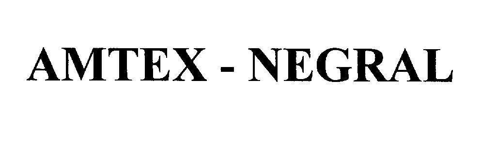 Mẫu nhãn hiệu AMTEX - NEGRAL