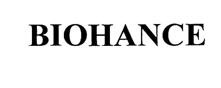 Mẫu nhãn hiệu BIOHANCE