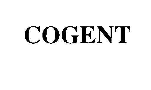Mẫu nhãn hiệu COGENT
