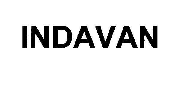 Mẫu nhãn hiệu INDAVAN