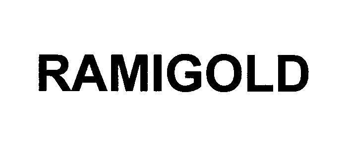 Mẫu nhãn hiệu RAMIGOLD