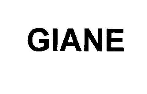 Mẫu nhãn hiệu GIANE