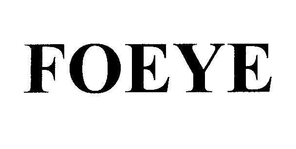 Mẫu nhãn hiệu FOEYE