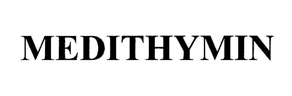 Mẫu nhãn hiệu MEDITHYMIN