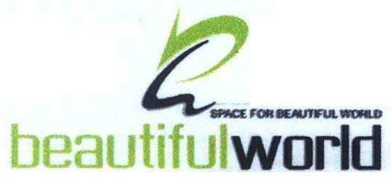 Mẫu nhãn hiệu w beautiful world SPACE FOR BEAUTIFUL WORLD