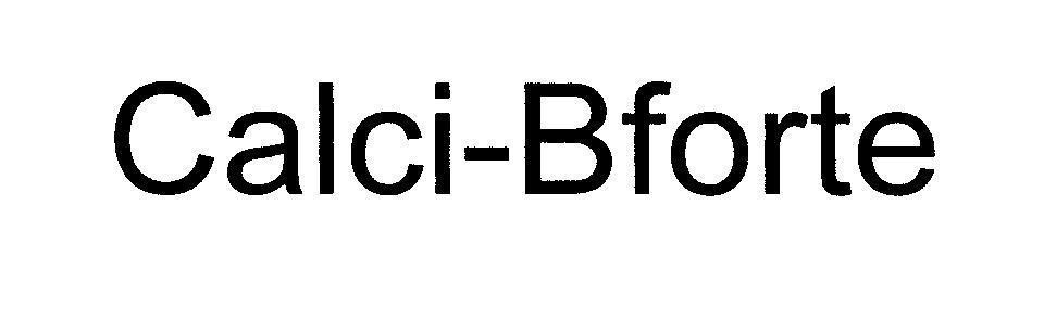 Mẫu nhãn hiệu Calci - Bforte