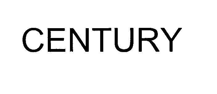 Mẫu nhãn hiệu CENTURY