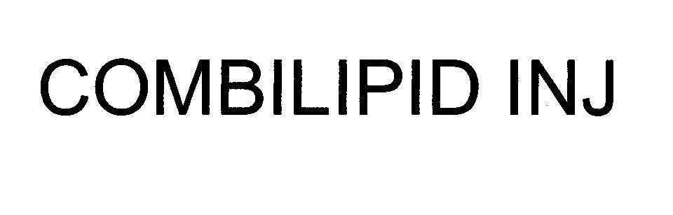 Mẫu nhãn hiệu COMBILIPID INJ
