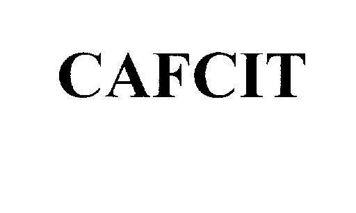 Mẫu nhãn hiệu CAFCIT