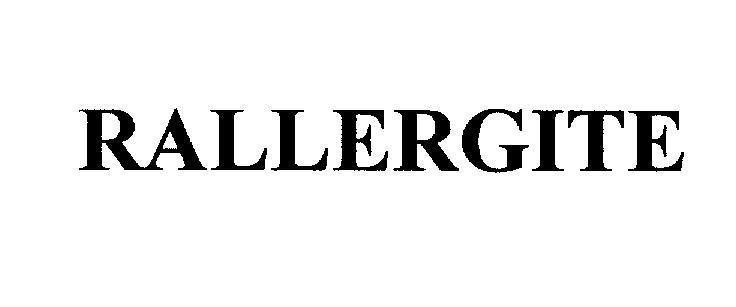 Mẫu nhãn hiệu RALLERGITE