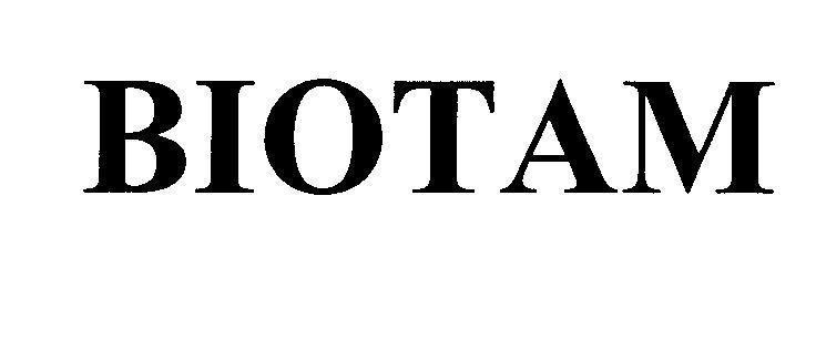Mẫu nhãn hiệu BIOTAM
