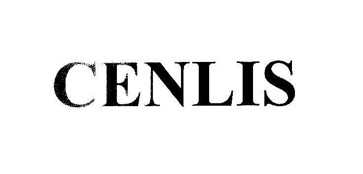 Mẫu nhãn hiệu CENLIS
