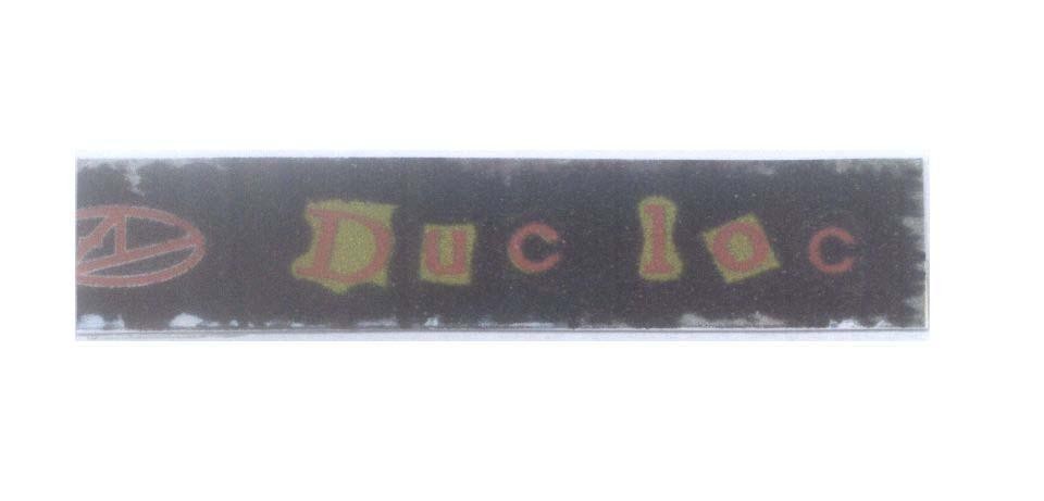 Mẫu nhãn hiệu Đ L Duc loc