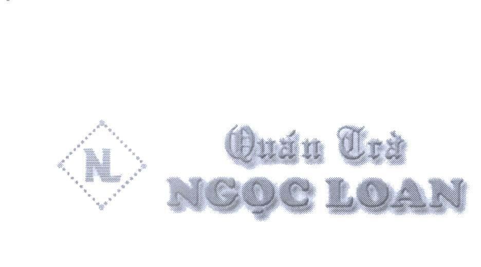 Mẫu nhãn hiệu Quán Trà Ngọc Loan NL