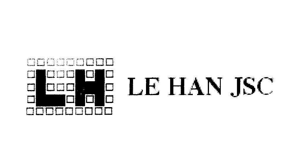 Mẫu nhãn hiệu LH LE HAN JSC