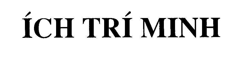 Mẫu nhãn hiệu ích Trí Minh