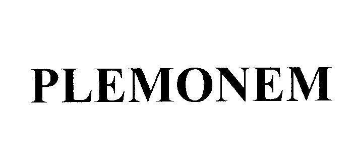 Mẫu nhãn hiệu PLEMONEM