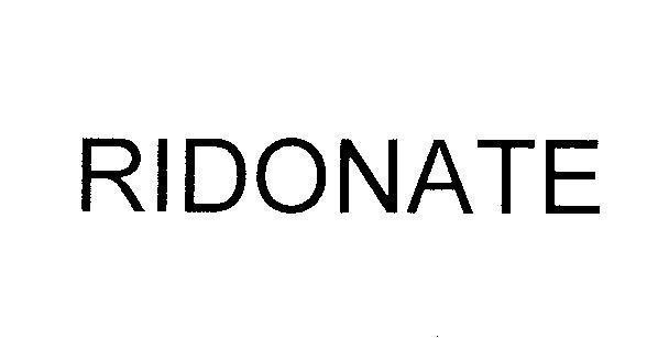Mẫu nhãn hiệu RIDONATE