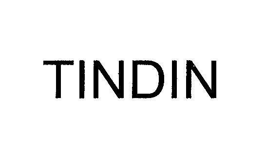 Mẫu nhãn hiệu TINDIN
