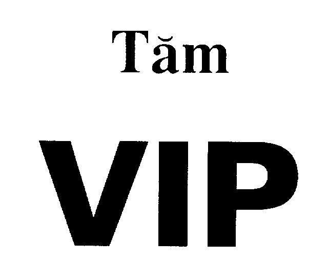 Mẫu nhãn hiệu Tăm VIP