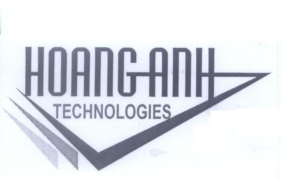 Mẫu nhãn hiệu HOANG ANH TECHNOLOGIES