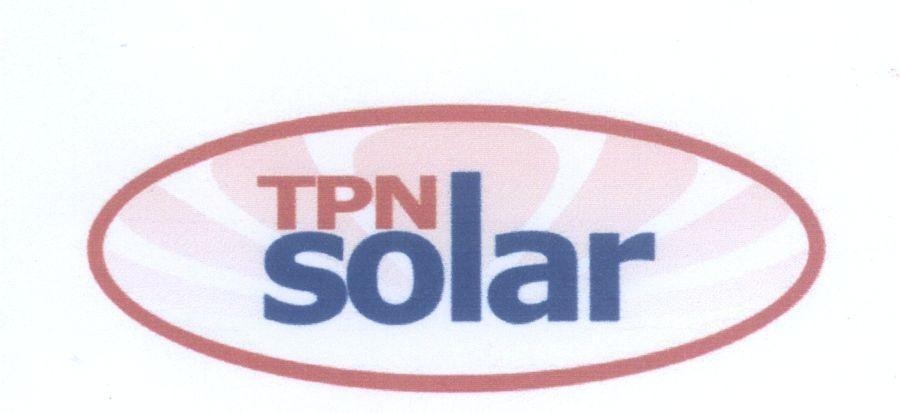 Mẫu nhãn hiệu TPN solar