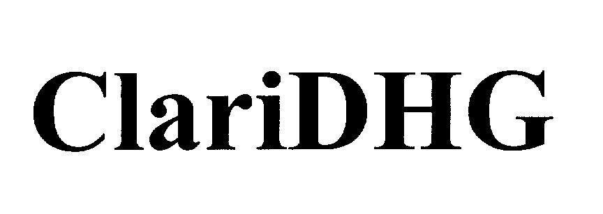 Mẫu nhãn hiệu ClariDHG