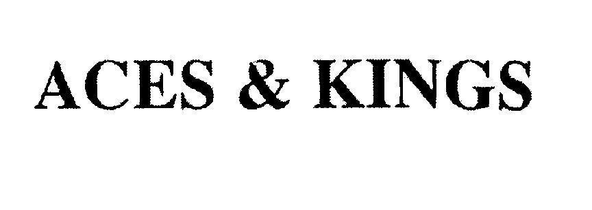 Mẫu nhãn hiệu ACES & KINGS
