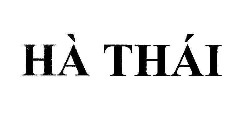 Mẫu nhãn hiệu Hà Thái