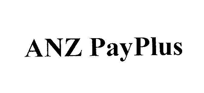 Mẫu nhãn hiệu ANZ PayPlus