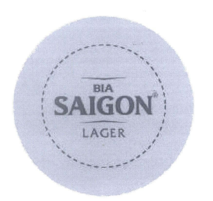 Mẫu nhãn hiệu BIA SAIGON LAGER