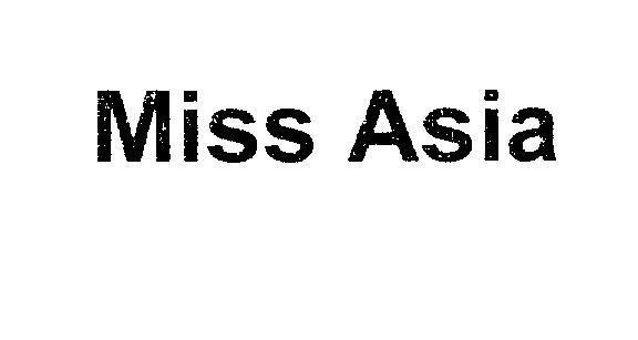 Mẫu nhãn hiệu Miss Asia