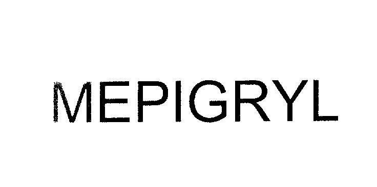 Mẫu nhãn hiệu MEPIGRYL