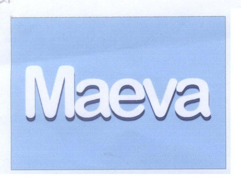 Mẫu nhãn hiệu Maeva