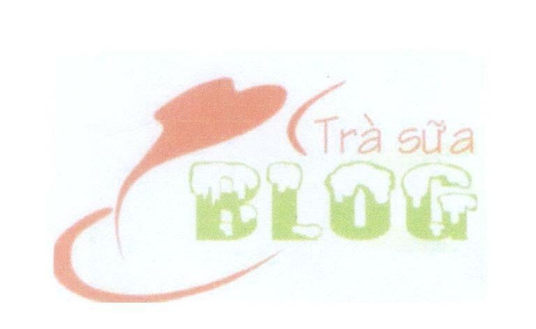 Mẫu nhãn hiệu Trà sữa BLOG