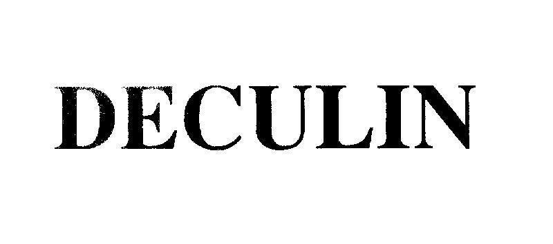 Mẫu nhãn hiệu DECULIN