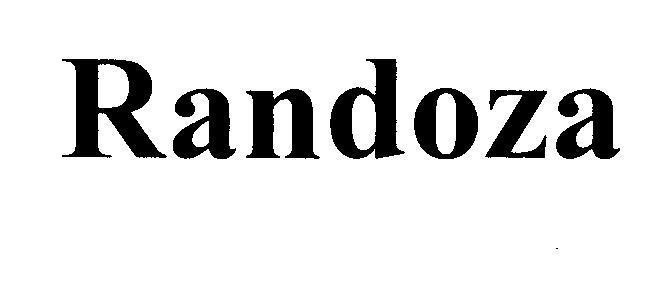 Mẫu nhãn hiệu Randoza