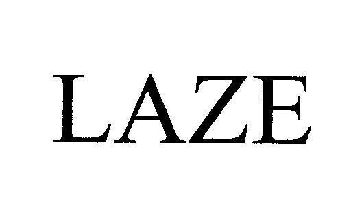 Mẫu nhãn hiệu LAZE