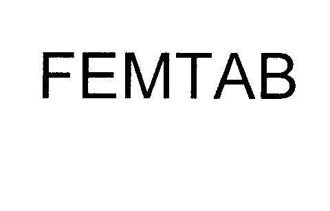 Mẫu nhãn hiệu FEMTAB