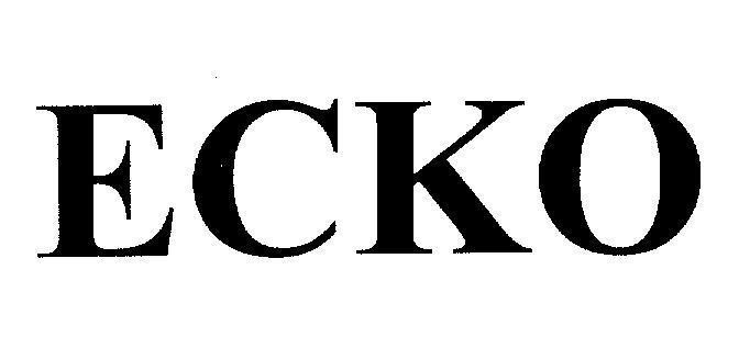 Mẫu nhãn hiệu ECKO