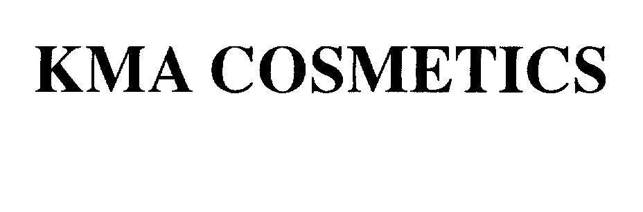 Mẫu nhãn hiệu KMA COSMETICS