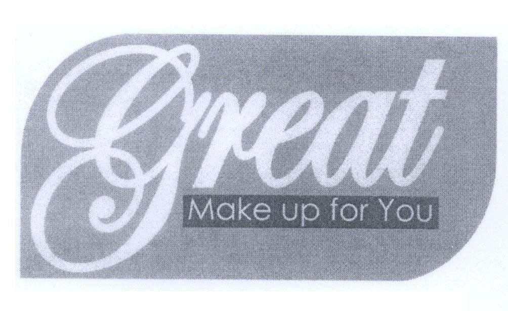 Mẫu nhãn hiệu Great Make up for You