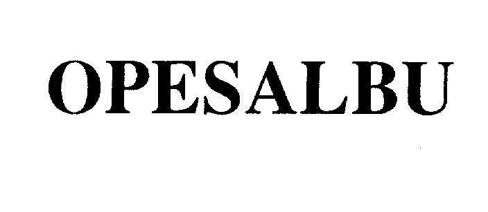 Mẫu nhãn hiệu OPESALBU