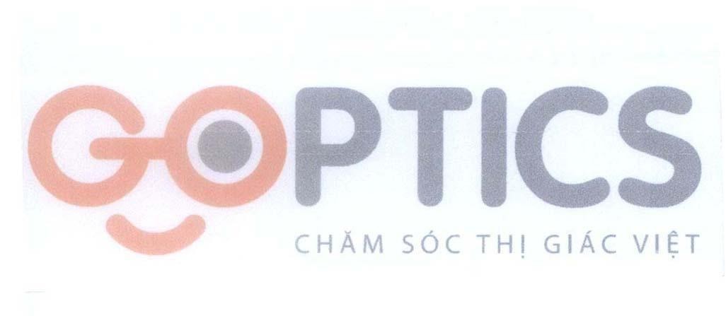 Mẫu nhãn hiệu GOPTICS Chăm sóc thị giác Việt