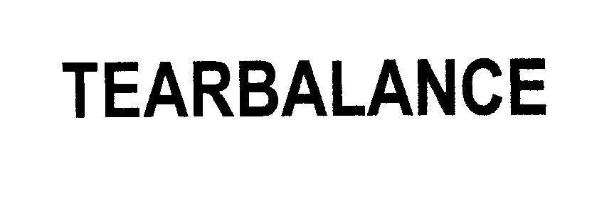 Mẫu nhãn hiệu TEARBALANCE