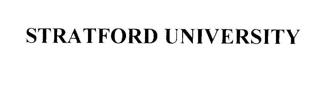 Mẫu nhãn hiệu STRATFORD UNIVERSITY