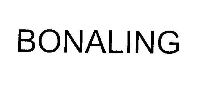 Mẫu nhãn hiệu BONALING