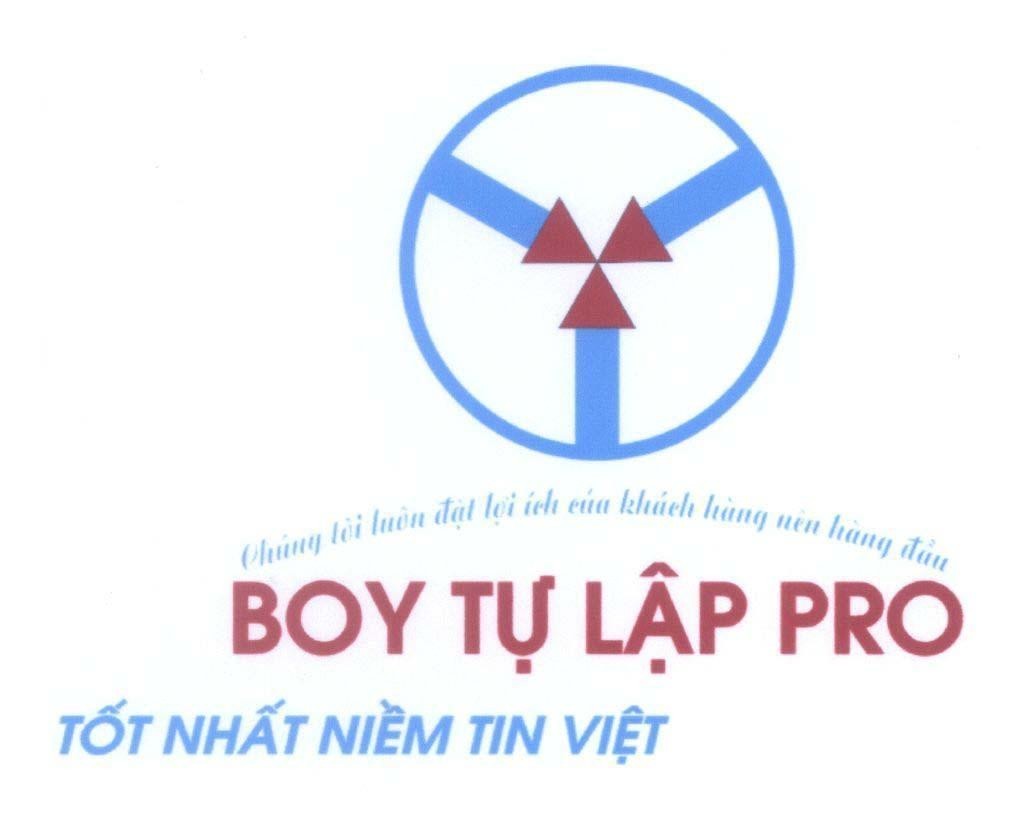 Mẫu nhãn hiệu Boy Tự Lập Pro Tốt Nhất Niềm Tin Việt Chúng tôi luôn đặt lợi ích của khách hàng nên hàng đầu